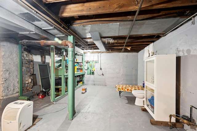 818 7th St S, Stillwater, MN 55082 - view of unfinished basement