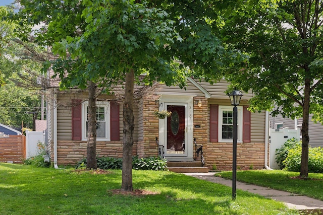 3137 Hampshire Ave S, Saint Louis Park, MN 55426 - view of front of property with stone siding