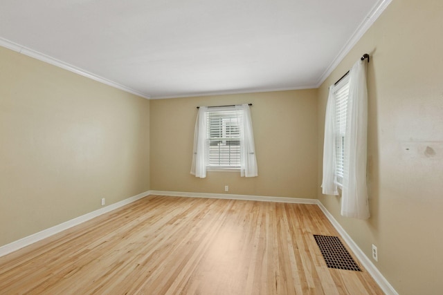 3137 Hampshire Ave S, Saint Louis Park, MN 55426 - empty room with wood finished floors and ornamental molding
