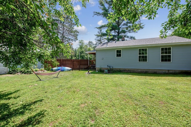 11711 County Rd, B, Lake Nebagamon, WI 54849 - back of property