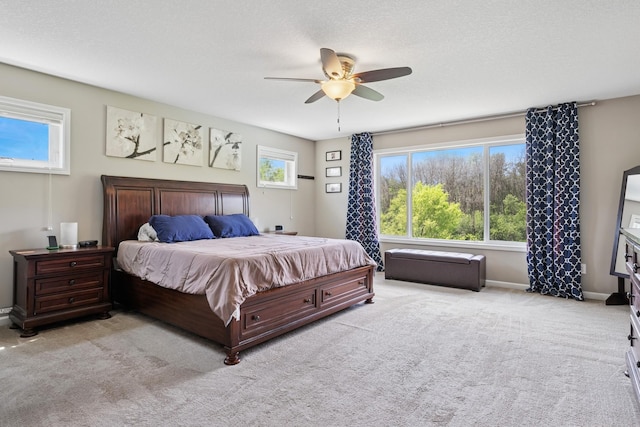 24000 Helium Ct, Forest Lake, MN 55025 - bedroom featuring light colored carpet and ceiling fan
