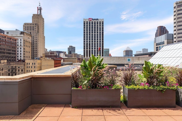 168 6th St E Unit 3004, Saint Paul, MN 55101 - view of patio featuring a view of skyline