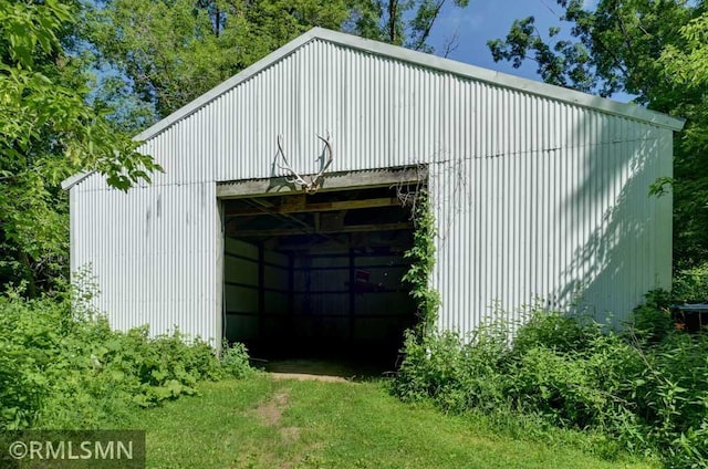1217 83rd Ave, Lincoln Twp, WI 54001 - view of pole building