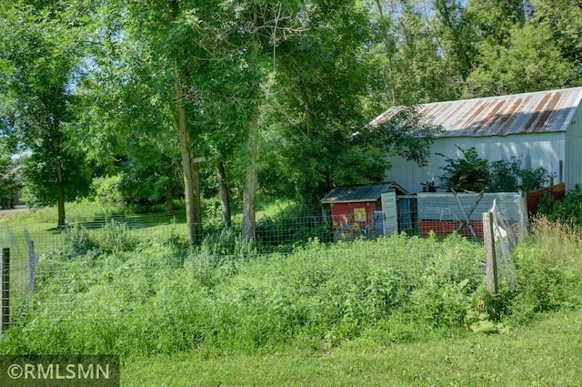 1217 83rd Ave, Lincoln Twp, WI 54001 - view of yard featuring an outdoor structure