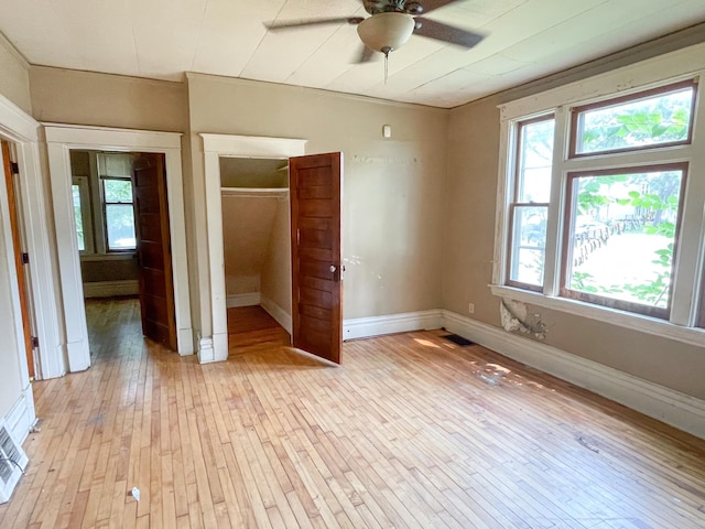 629 Farrington St, Saint Paul, MN 55103 - unfurnished bedroom with light wood-type flooring and baseboards