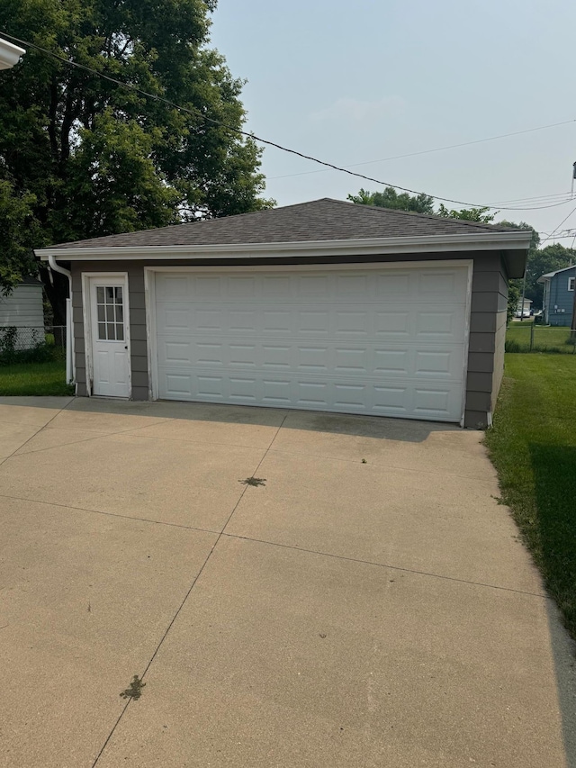 406 22nd St S, Fargo, ND 58103 - view of detached garage