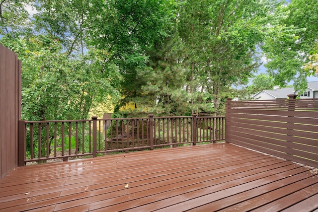 6494 Bonner Ct, Inver Grove Heights, MN 55076 - view of wooden terrace