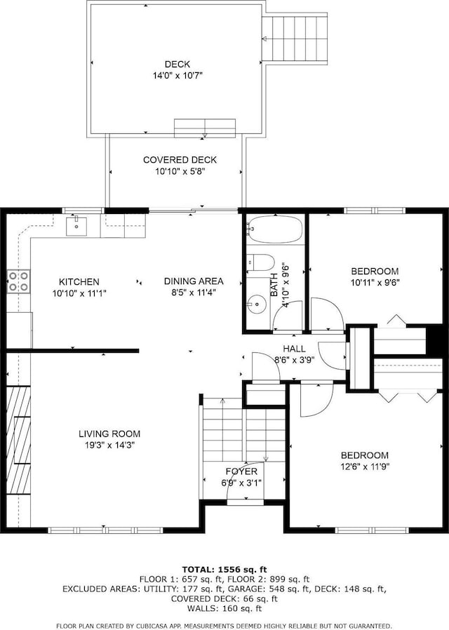540 4th St E, Wanamingo, MN 55983 - view of floor plan / room layout