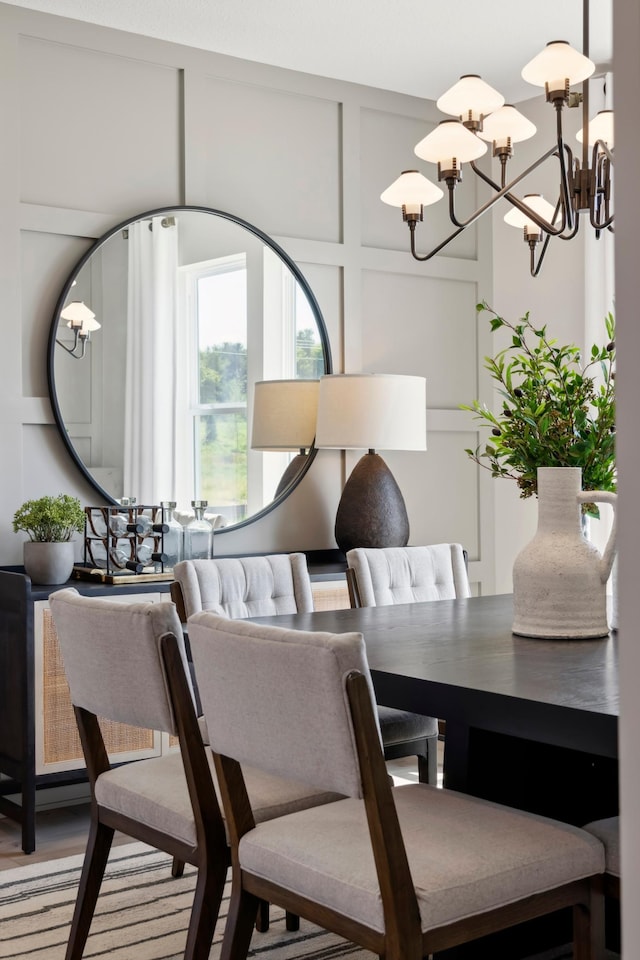 14540 106th Pl N, Maple Grove, MN 55369 - dining room featuring a chandelier