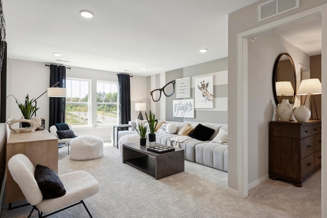 14540 106th Pl N, Maple Grove, MN 55369 - living room with light colored carpet and recessed lighting