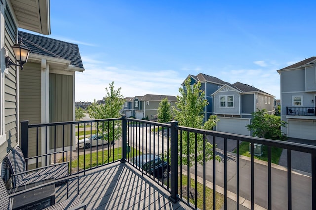 8120 Arrowwood Ln N, Maple Grove, MN 55369 - balcony featuring a residential view