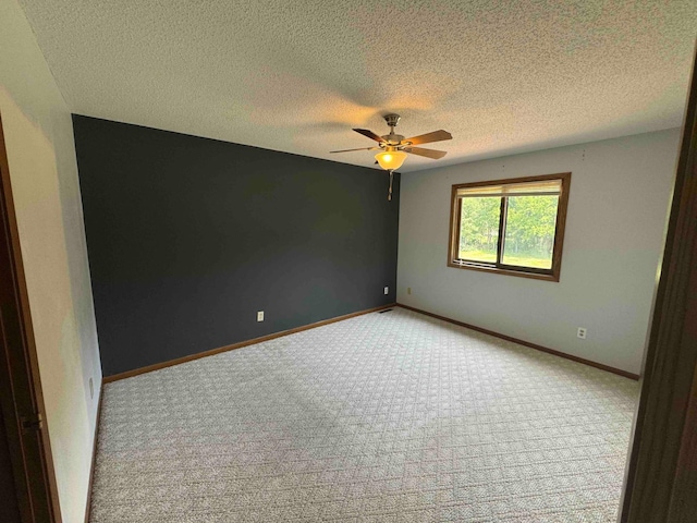 18627 148th St NW, Big Lake Twp, MN 55330 - carpeted empty room with a ceiling fan and a textured ceiling