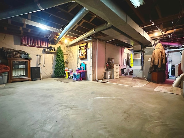 2716 Canterbury Dr, Bigelow, MN 56117 - view of unfinished basement