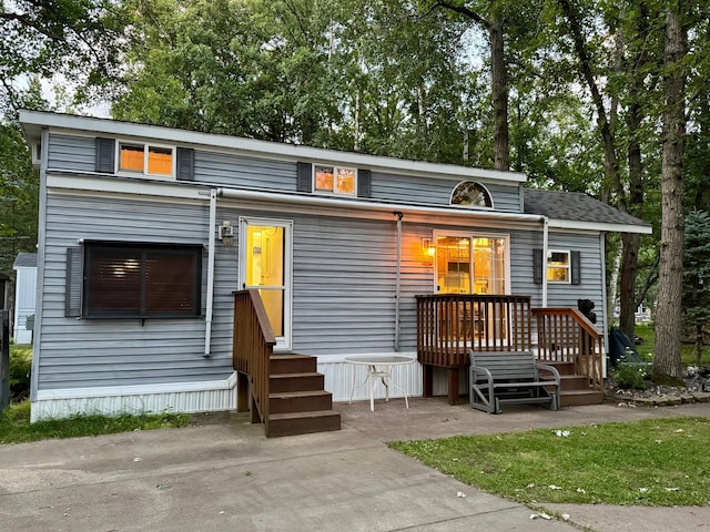 15827 Wilderness Trl Unit 127, Crosslake, MN 56442 - view of front of property featuring entry steps