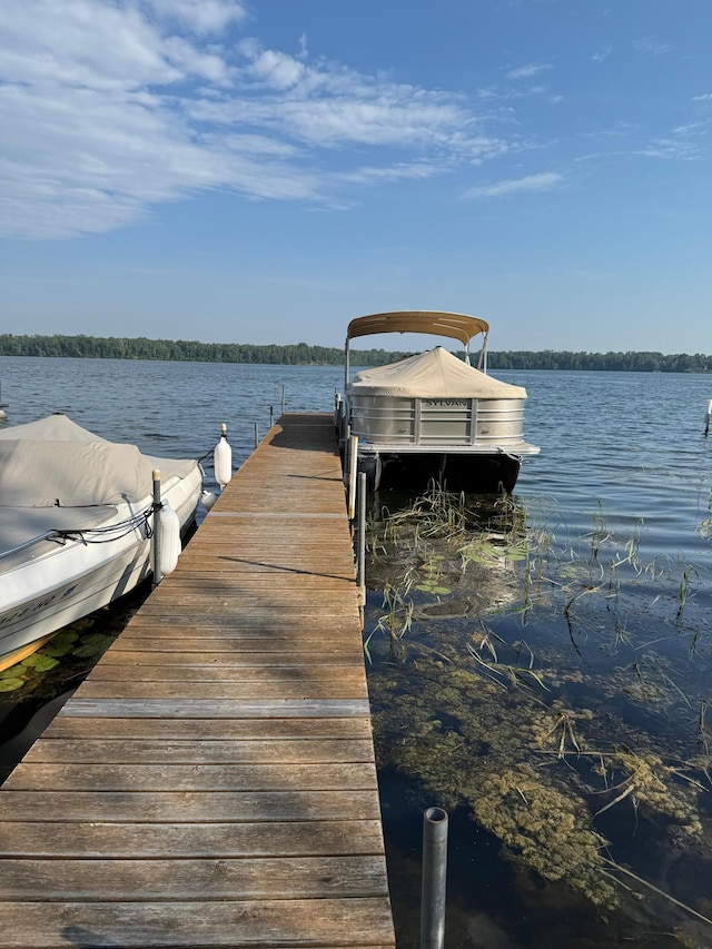 15827 Wilderness Trl Unit 127, Crosslake, MN 56442 - dock with a water view