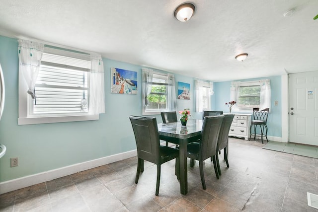400 Blair Ave, Saint Paul, MN 55103 - dining space with plenty of natural light and a textured ceiling