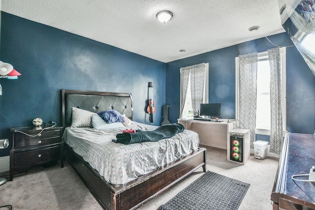 400 Blair Ave, Saint Paul, MN 55103 - bedroom with carpet flooring and a textured ceiling