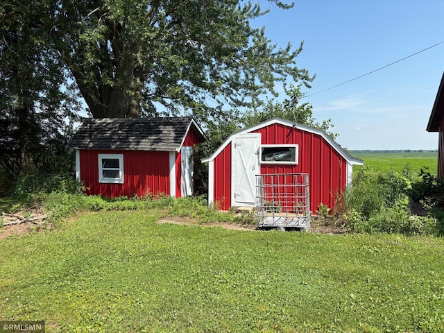 W5168 Lake Rd, Warner Twp, WI 54437 - view of shed