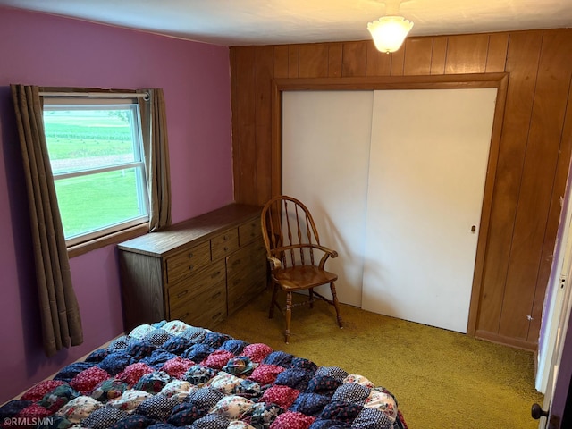 W5168 Lake Rd, Warner Twp, WI 54437 - view of carpeted bedroom