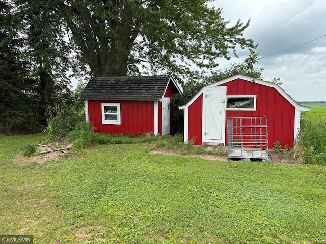 W5168 Lake Rd, Warner Twp, WI 54437 - view of shed