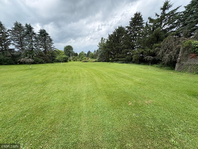 W5168 Lake Rd, Warner Twp, WI 54437 - view of grassy yard