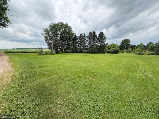 W5168 Lake Rd, Warner Twp, WI 54437 - view of grassy yard