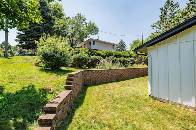 1290 Polk Pl, Columbia Heights, MN 55421 - view of grassy yard