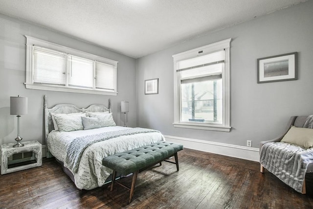 3339 Aldrich Ave N, Minneapolis, MN 55412 - bedroom with hardwood / wood-style flooring and a textured ceiling