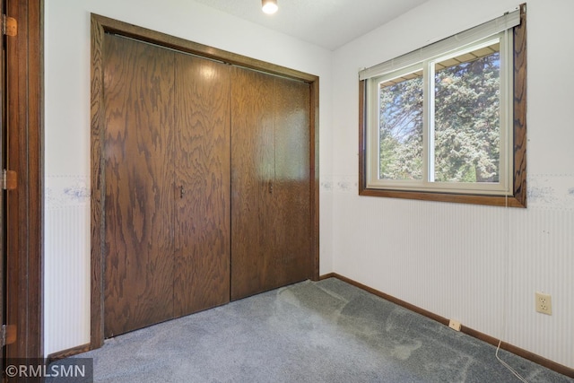 5733 Riverview Entry, Champlin, MN 55316 - unfurnished bedroom featuring carpet and a closet