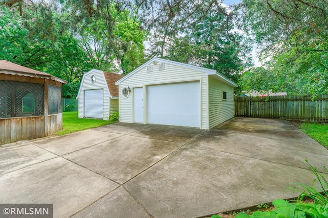 5733 Riverview Entry, Champlin, MN 55316 - view of detached garage