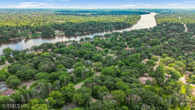 5733 Riverview Entry, Champlin, MN 55316 - aerial view of a large body of water
