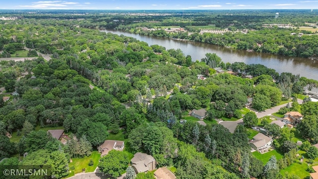 5733 Riverview Entry, Champlin, MN 55316 - bird's eye view of a nearby body of water