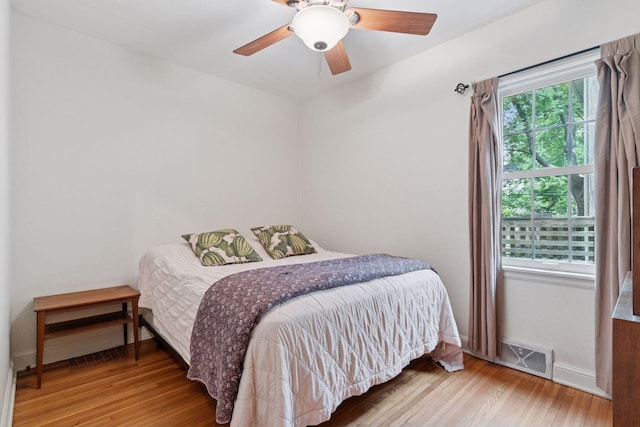 3607 Sheridan Ave N, Minneapolis, MN 55412 - bedroom featuring wood finished floors and a ceiling fan