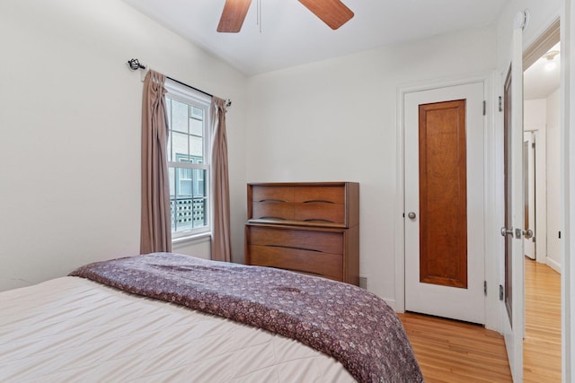 3607 Sheridan Ave N, Minneapolis, MN 55412 - bedroom featuring wood finished floors and ceiling fan