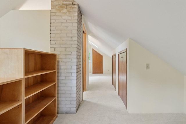 3607 Sheridan Ave N, Minneapolis, MN 55412 - additional living space featuring vaulted ceiling and light colored carpet