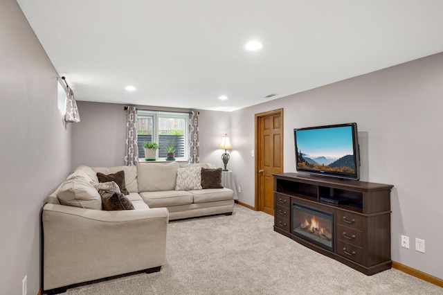 6700 168th St W, Lakeville, MN 55068 - carpeted living room with baseboards and recessed lighting