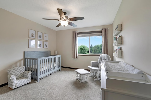 1035 Emerald St NE, Hanover, MN 55341 - bedroom with carpet floors and ceiling fan