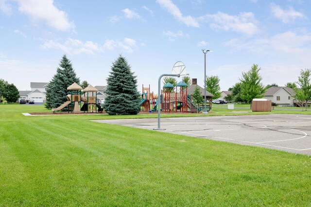 1035 Emerald St NE, Hanover, MN 55341 - community playground with a lawn