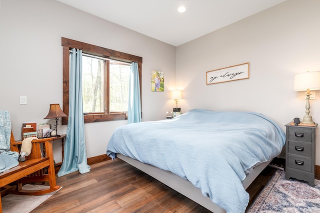 7170 29th Ave SW, Pequot Lakes, MN 56472 - bedroom with wood finished floors and recessed lighting