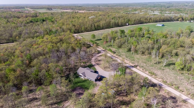7170 29th Ave SW, Pequot Lakes, MN 56472 - aerial view of property and surrounding area with a forest