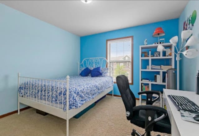 15850 Elmwood Ln, Apple Valley, MN 55124 - bedroom featuring carpet and a desk