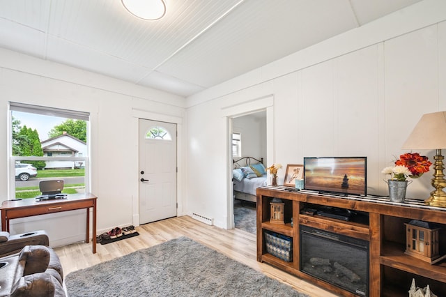 14 15th St, Cloquet, MN 55720 - foyer entrance featuring light wood-style flooring