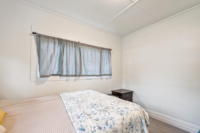 14 15th St, Cloquet, MN 55720 - bedroom featuring carpet flooring and a decorative wall