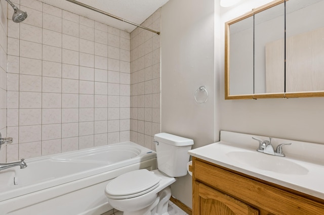 11716 54th St NE, Albertville, MN 55301 - bathroom featuring vanity and shower / washtub combination