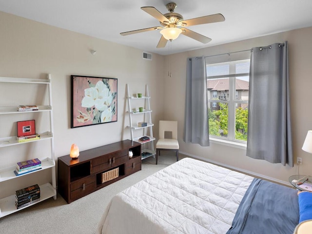 13580 Technology Dr Unit 3306, Eden Prairie, MN 55344 - carpeted bedroom featuring a ceiling fan