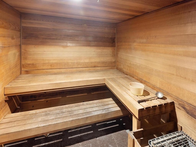 13580 Technology Dr Unit 3306, Eden Prairie, MN 55344 - sauna / steam room with wooden walls and wooden ceiling