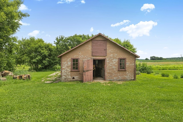 43054 105th Ave, Brockway Twp, MN 56367 - view of barn featuring a yard