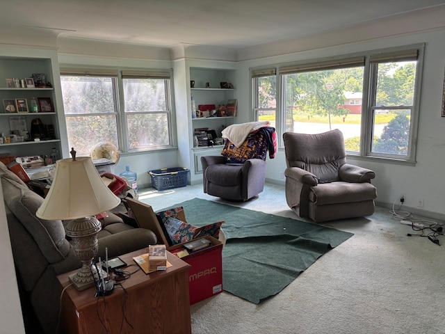 7145 Nicollet Ave S, Richfield, MN 55423 - living area featuring carpet floors
