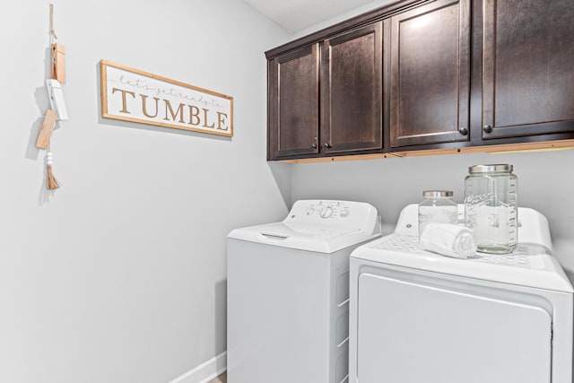 19621 115th Ave N, Rogers, MN 55311 - laundry area with cabinet space and separate washer and dryer