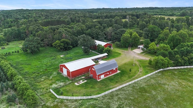 12639 65th Ave SW, May Twp, MN 56466 - view of subject property with a heavily wooded area